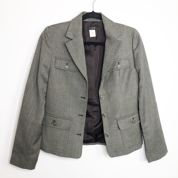 J Crew tweed wool jacket - Picture 7 of 11
